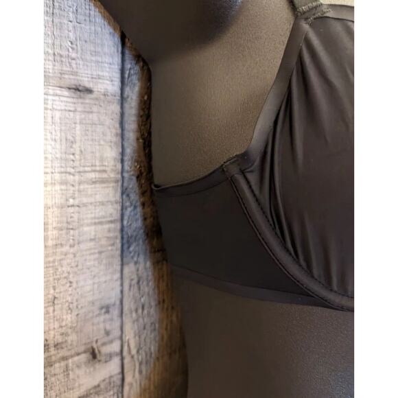 Aerie Smoothez Brown Unlined Underwire Full Coverage Bra Stretch Size 32C NEW - Picture 4 of 5